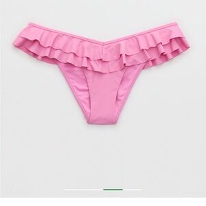 Aerie Ruffle Cheeky Bikini Bottom